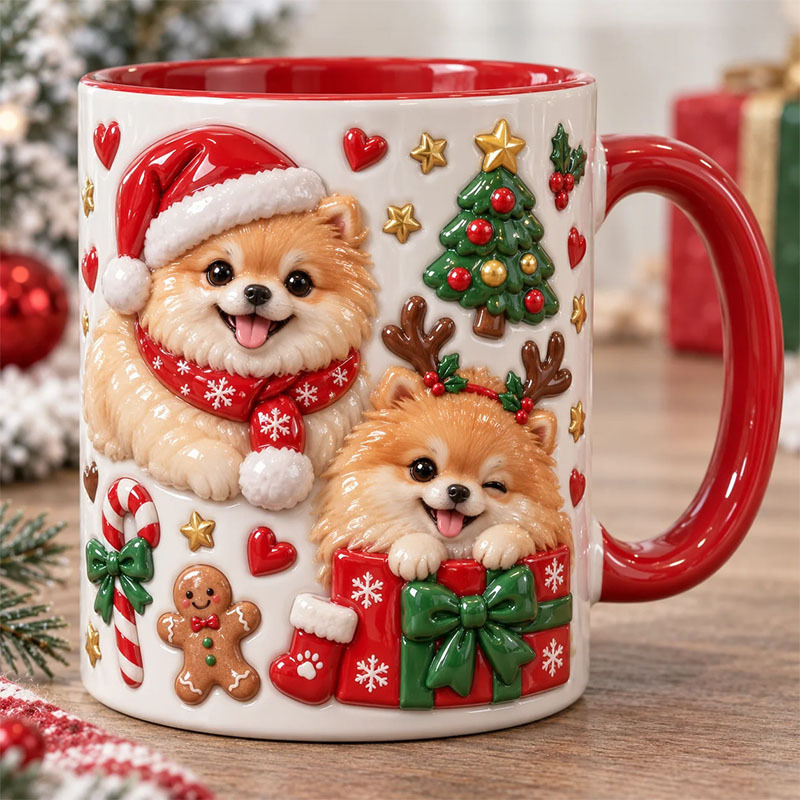 ☕Vibrant Charming Cuteness Pet Accent Mug