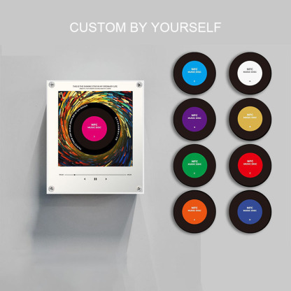 🔔Magnetic Refrigerator Magnet Vinyl Record💿