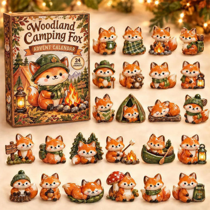 😍🐺24 Days Fox Acrylic Ornament Advent Calendar
