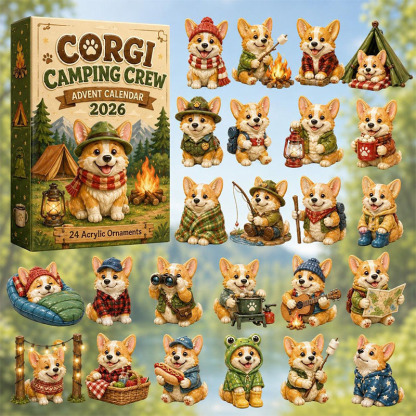 ✨Everyday Corgi Advent Calendar 2026 - 24-Day Festive Countdown