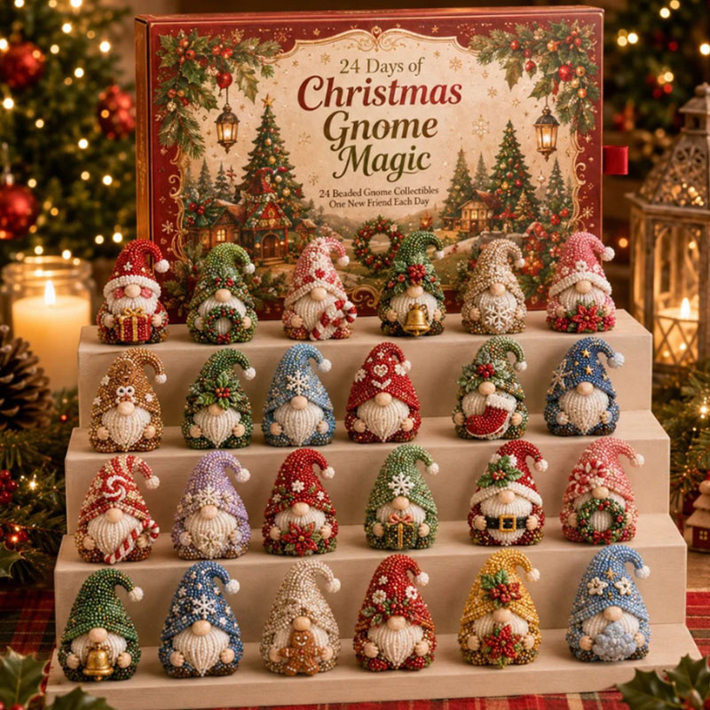 ✨24 Days Gnomes Acrylic Ornament Advent Calendar