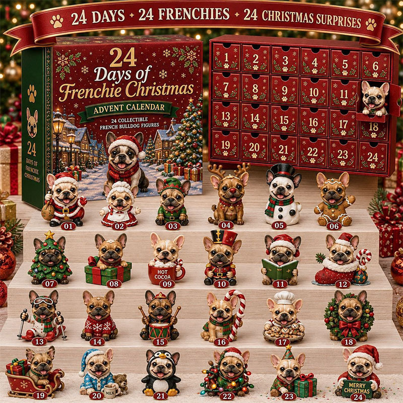 🔥49% Off Last Day -🔧 Vintage Garage Bulldog Advent Calendar 2026