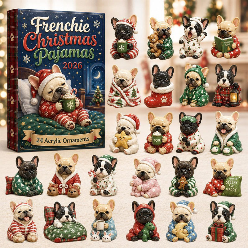 🔥49% Off Last Day -🔧 Vintage Garage Bulldog Advent Calendar 2026