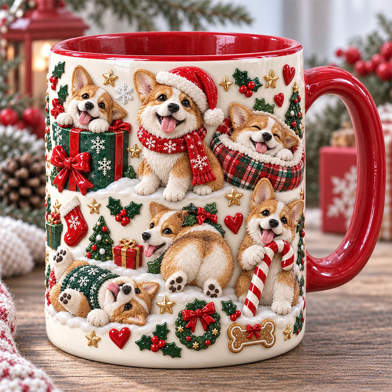 ☕Vibrant Charming Cuteness Pet Accent Mug