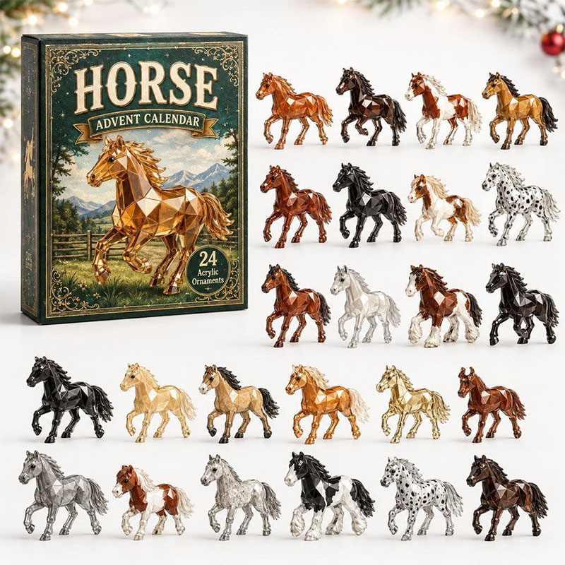 🐴 Christmas Horse Advent Calendar--24 Days of Horse Friends & Holiday Memories 🎄