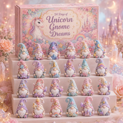 ✨24 Days Gnomes Acrylic Ornament Advent Calendar
