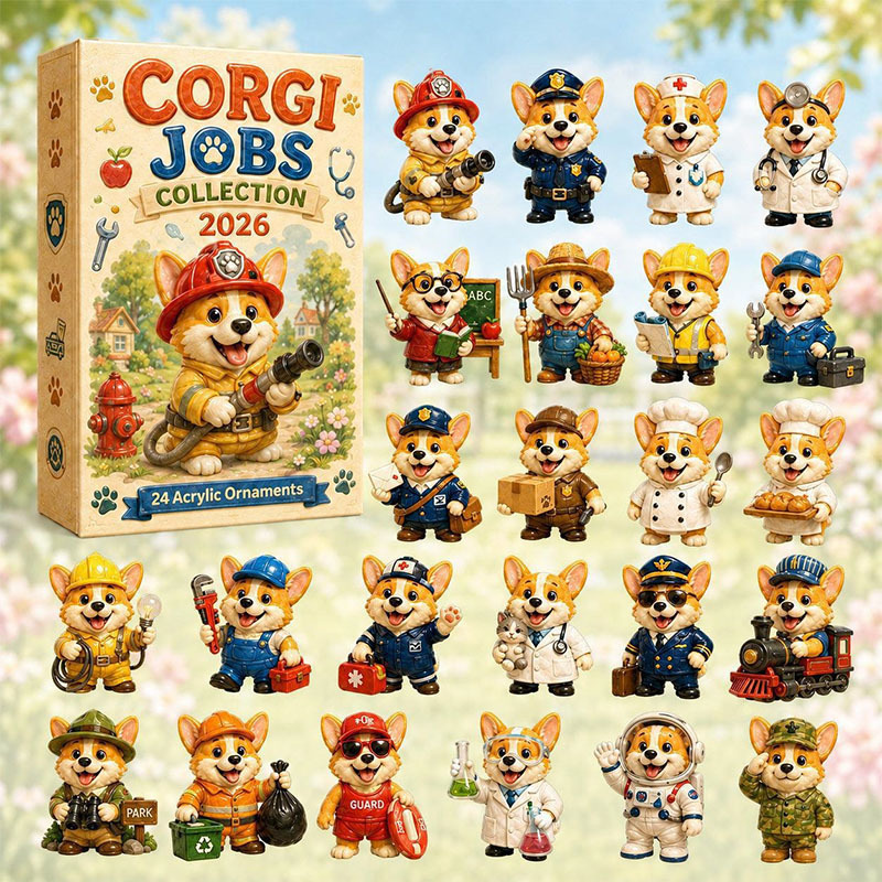 ✨Everyday Corgi Advent Calendar 2026 - 24-Day Festive Countdown