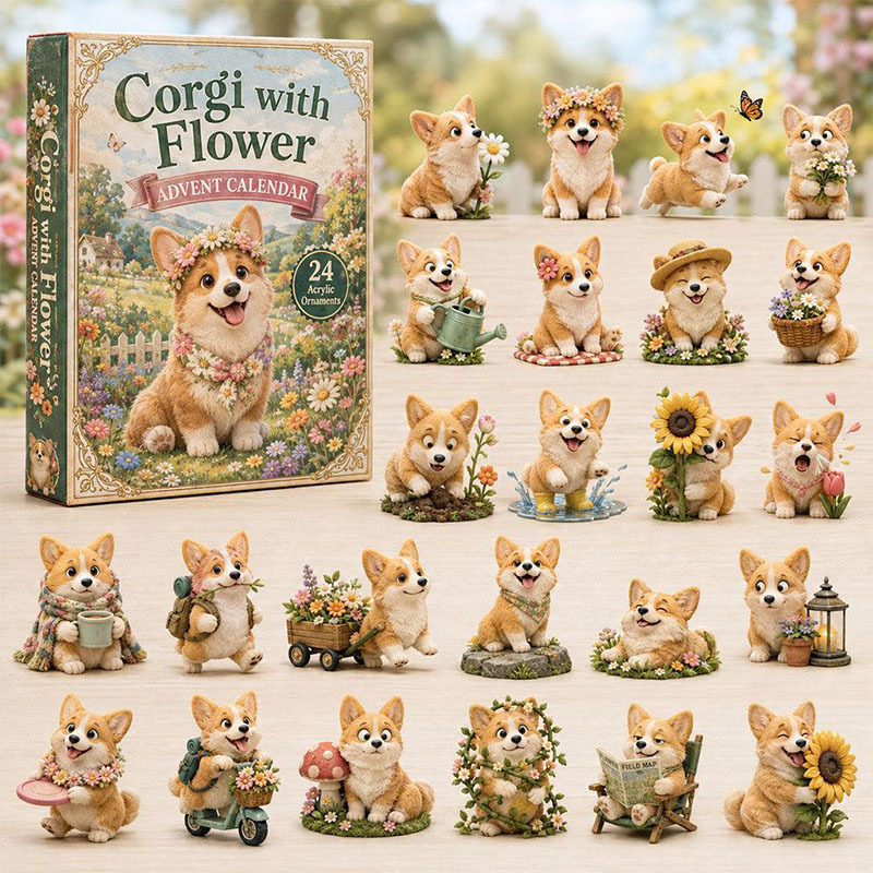 ✨Everyday Corgi Advent Calendar 2026 - 24-Day Festive Countdown