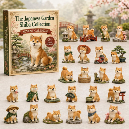 🎁🐕24 Days Shiba Acrylic Ornament Advent Calendar