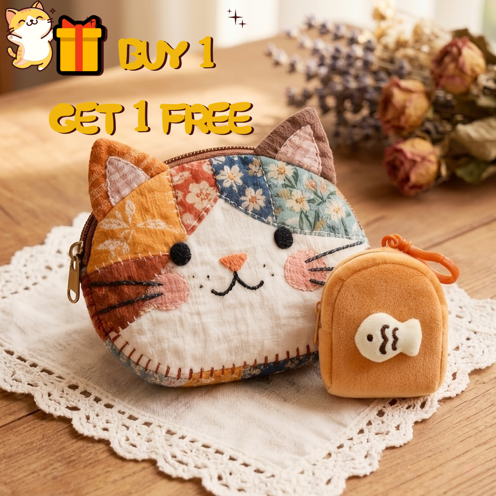⏰ Last Chance! Buy 1 Get 1 Free on Our Best-Selling Cat Coin Purses🎁