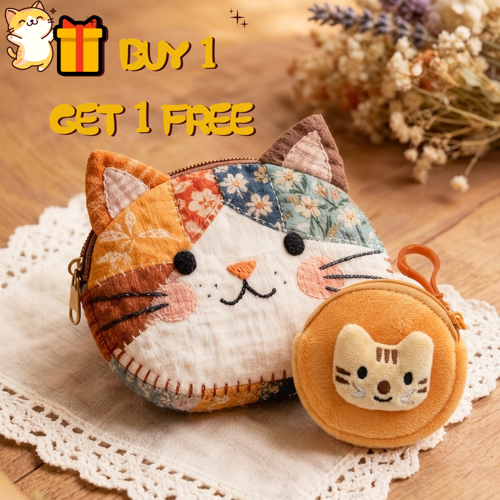 ⏰ Last Chance! Buy 1 Get 1 Free on Our Best-Selling Cat Coin Purses🎁
