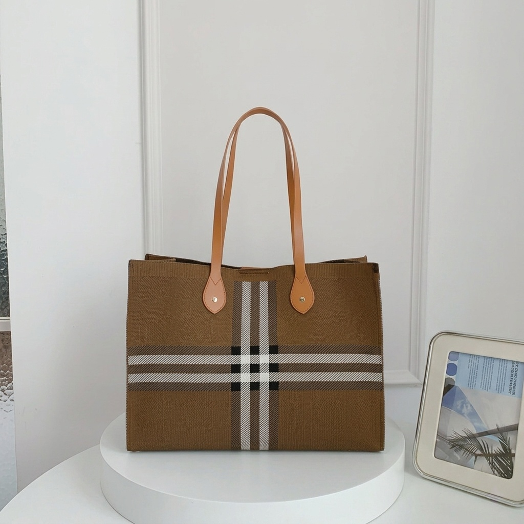 Zonikiss Roomy Plaid Shoulder Bag | One Bag For All Your Daily Needs