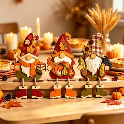 Halloween Pumpkin Shelf Sitters(3Pcs)