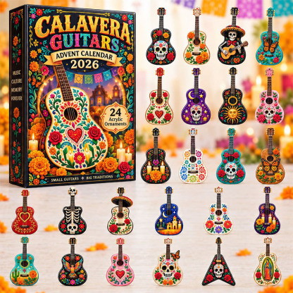 😎💀24 Days Halloween Undead Series Acrylic Ornament Advent Calendar