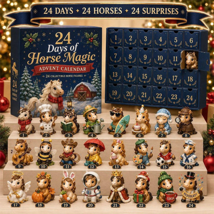 🐴 Christmas Horse Advent Calendar--24 Days of Horse Friends & Holiday Memories 🎄