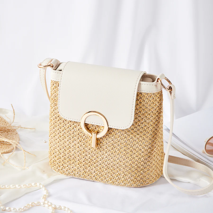 Zonekiss The Winona Straw Bag