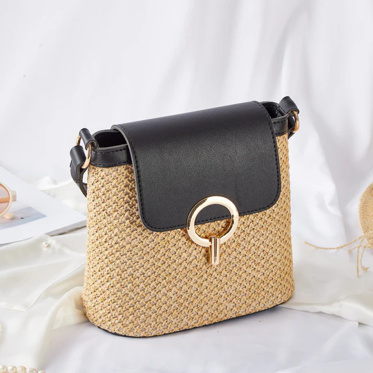 Zonekiss The Winona Straw Bag