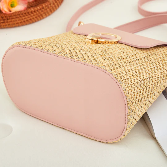 Zonekiss The Winona Straw Bag
