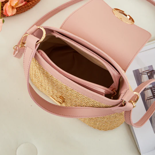 Zonekiss The Winona Straw Bag