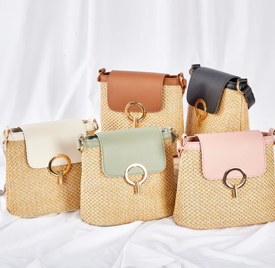 Zonekiss The Winona Straw Bag