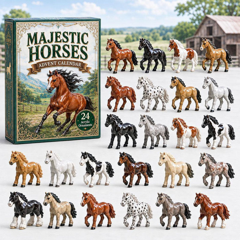 🐴 Christmas Horse Advent Calendar--24 Days of Horse Friends & Holiday Memories 🎄