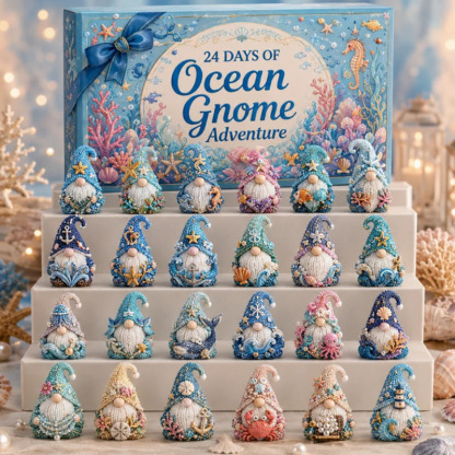 ✨24 Days Gnomes Acrylic Ornament Advent Calendar