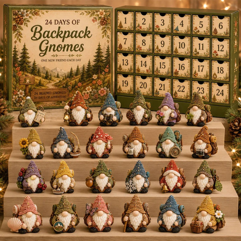 ✨24 Days Gnomes Acrylic Ornament Advent Calendar