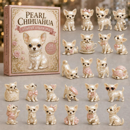 😍🐱24 Days Chihuahua Acrylic Ornament Advent Calendar