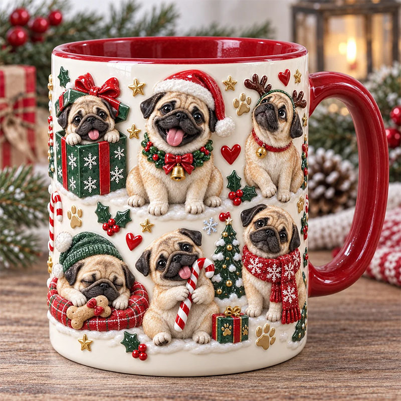 ☕Vibrant Charming Cuteness Pet Accent Mug