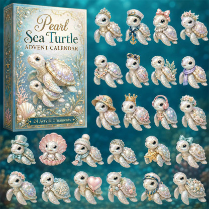 ✨24 Days Turtles Acrylic Ornament Advent Calendar