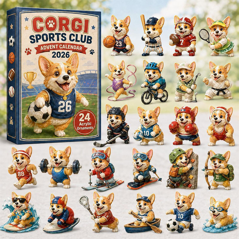 ✨Everyday Corgi Advent Calendar 2026 - 24-Day Festive Countdown
