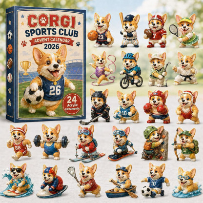 ✨Everyday Corgi Advent Calendar 2026 - 24-Day Festive Countdown