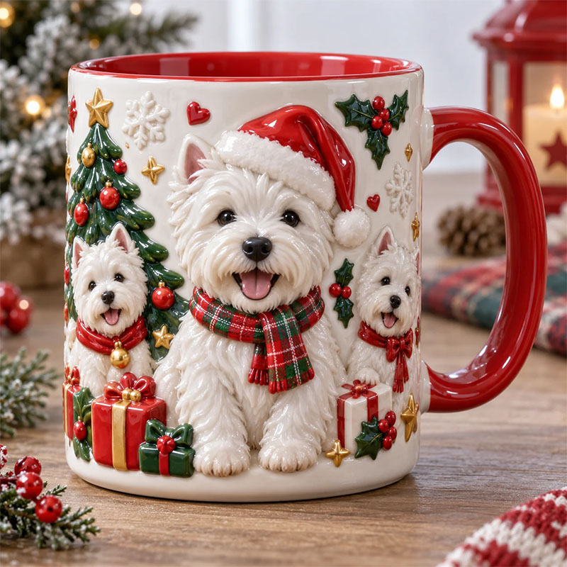 ☕West Highland Printed Ceramic Mug