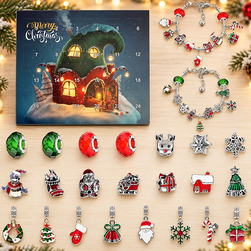 ❤️24 Days Jewelry Accessory Advent Calendar