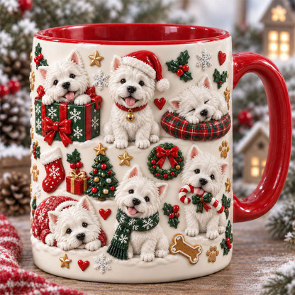 ☕West Highland Printed Ceramic Mug