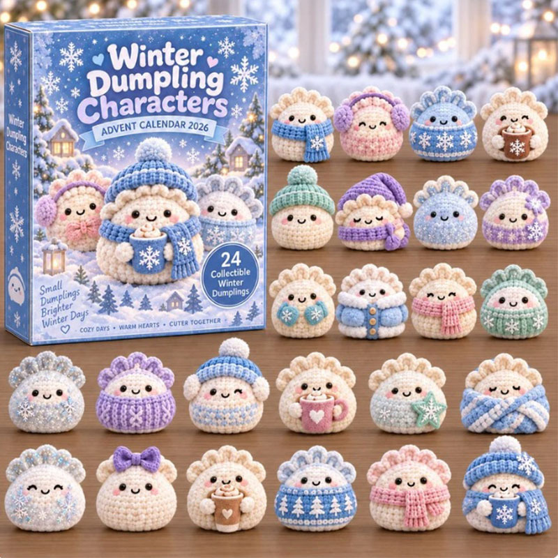✨24 Days Dumpling Acrylic Ornament Advent Calendar