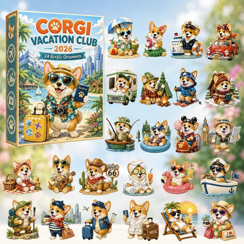✨Everyday Corgi Advent Calendar 2026 - 24-Day Festive Countdown