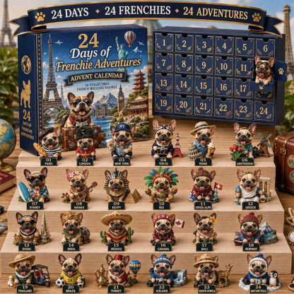 🔥49% Off Last Day -🔧 Vintage Garage Bulldog Advent Calendar 2026