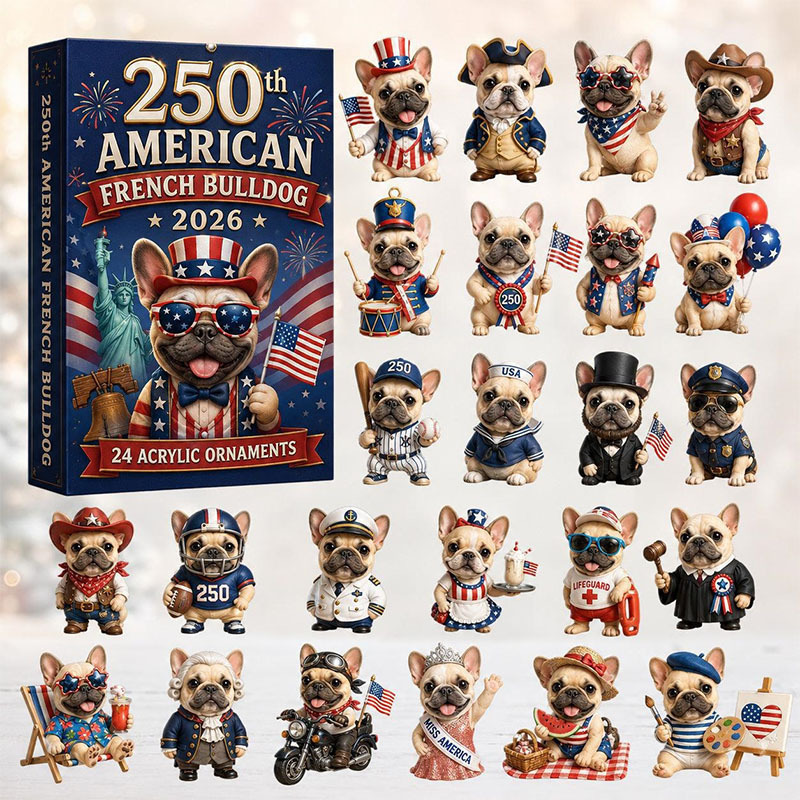 🔥49% Off Last Day -🔧 Vintage Garage Bulldog Advent Calendar 2026