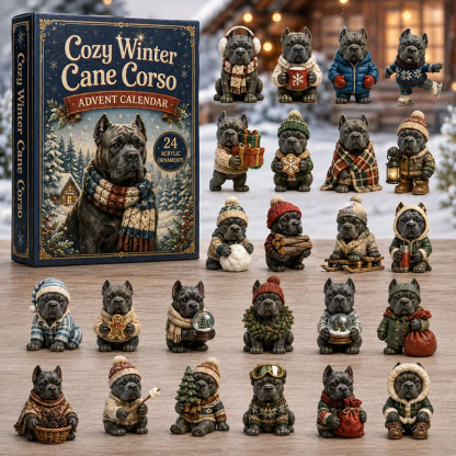 ✨24 Days Cane Corso Acrylic Ornament Advent Calendar