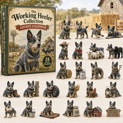 ✨24 Days Heelers Acrylic Ornament Advent Calendar
