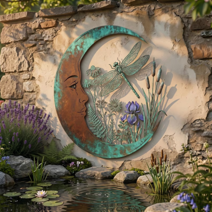 🎁Garden Accent Moon Wall Decor