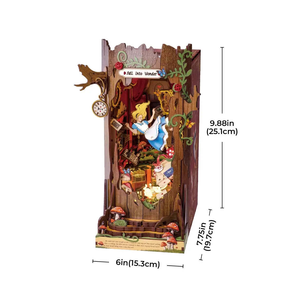 Alice In Wonderland 3D Wooden Puzzle