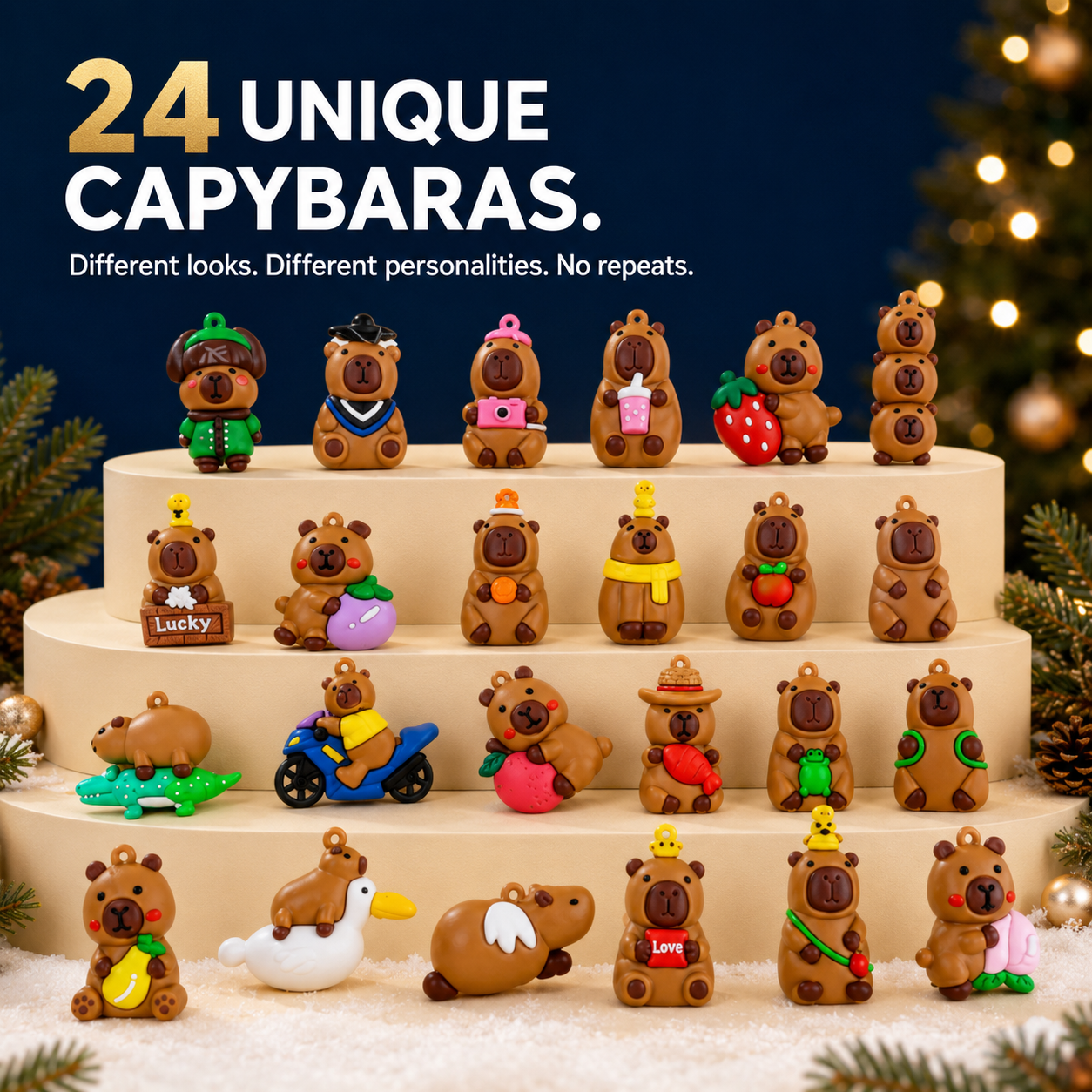 🎁Capybara Christmas Advent Calendar 2026