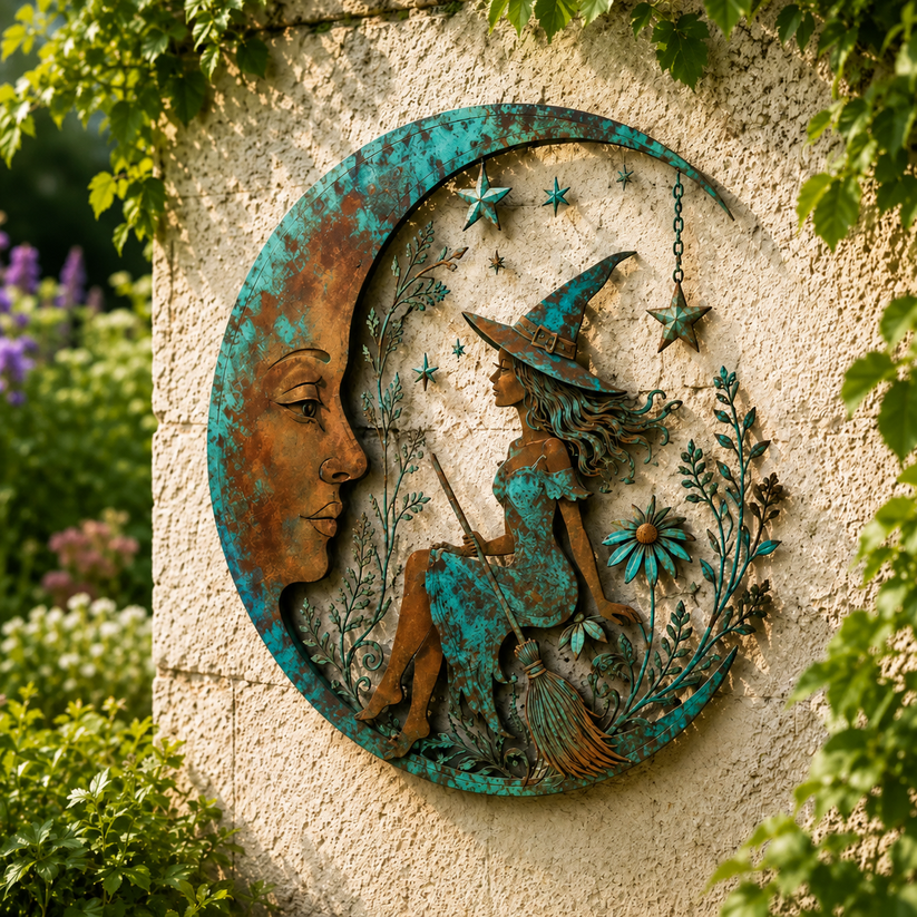 🎁Garden Accent Moon Wall Decor