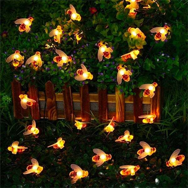 🔥Hot Sales 50% OFF🎉Solar LED Bee String Lights🐝