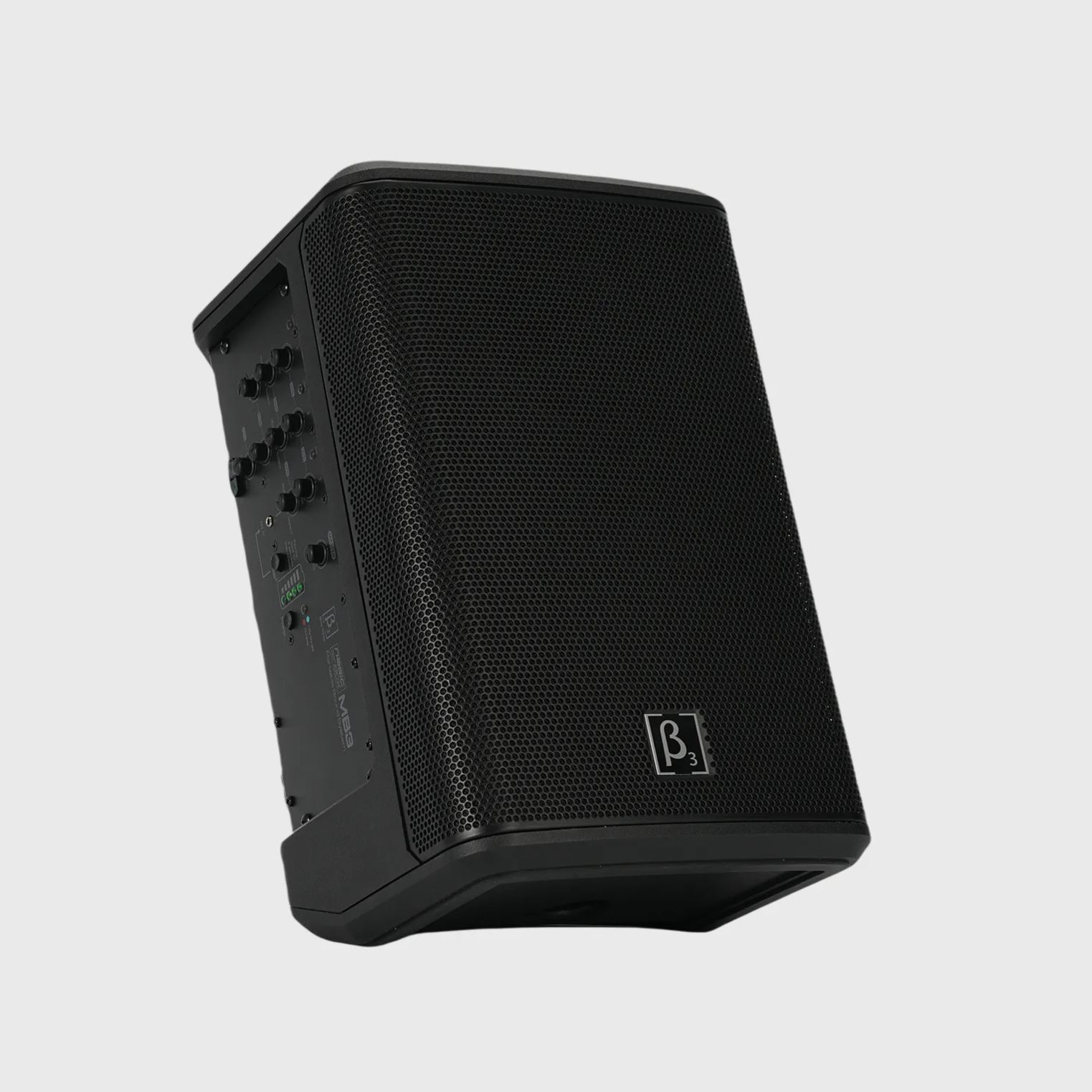 Betathree MB3 professional speaker angled view 1