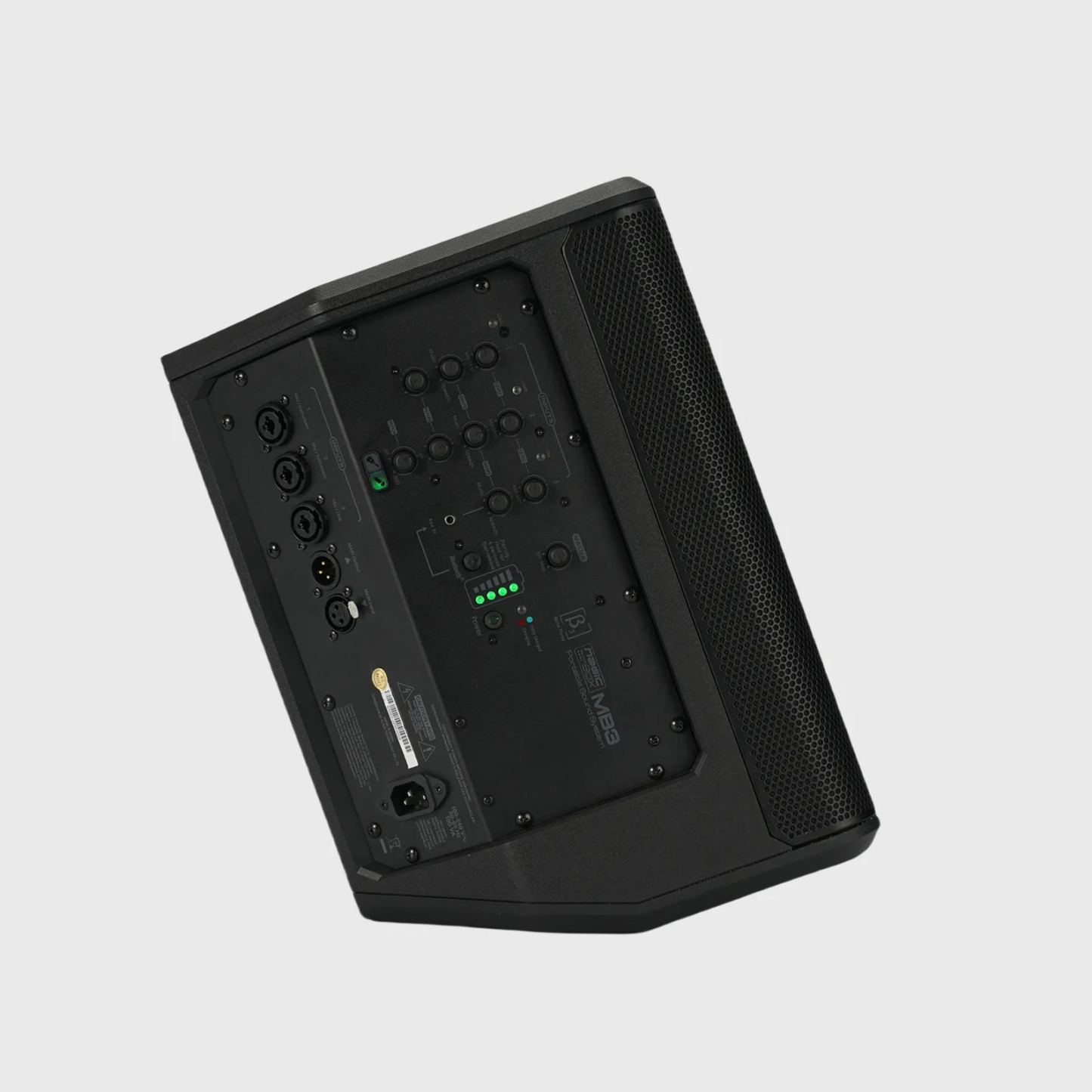 Betathree MB3 side view, full-range speaker right