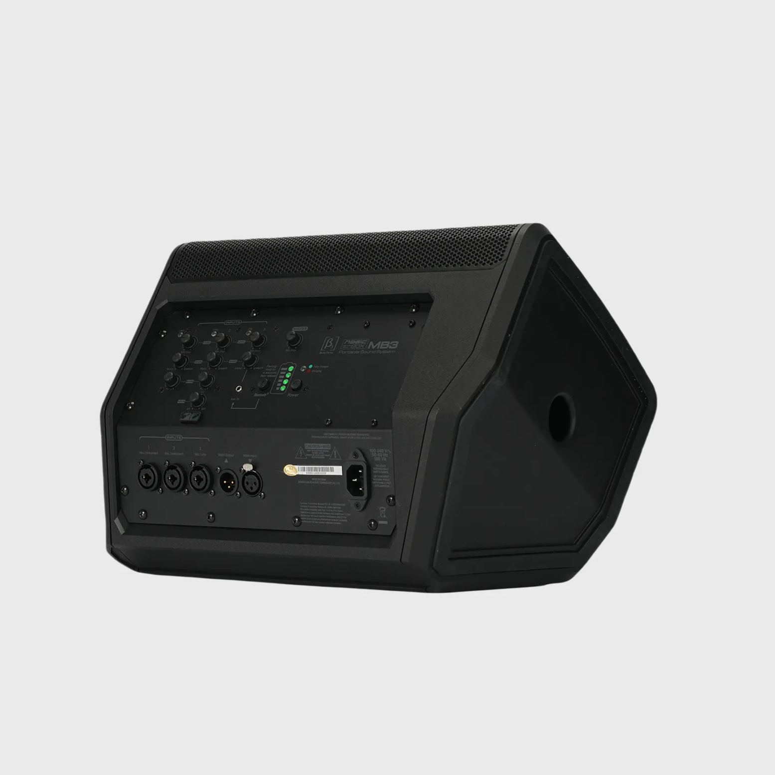 Betathree MB3 professional speaker angled view 3