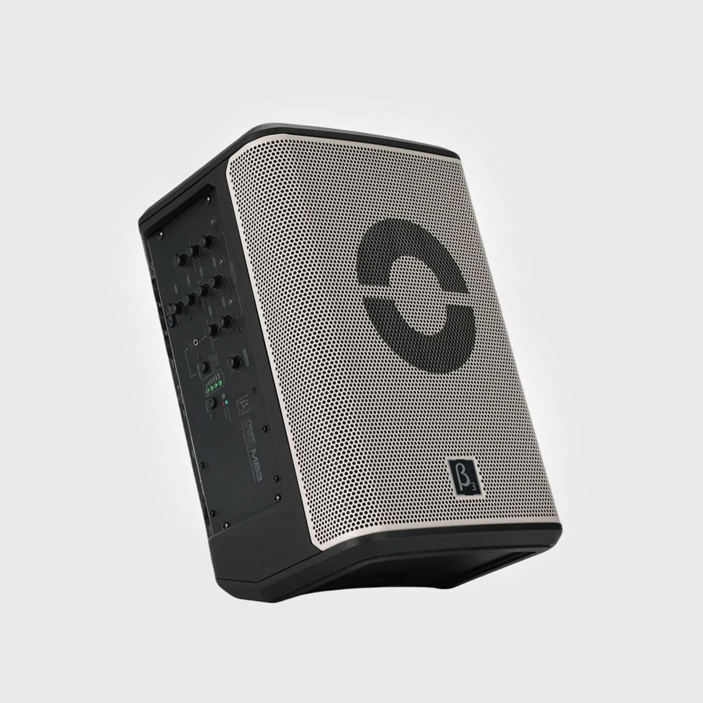 Betathree MB3 professional speaker angled view 1